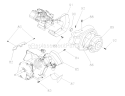 Page A Diagram and Parts List for 1020-1  Briggs and Stratton Generator